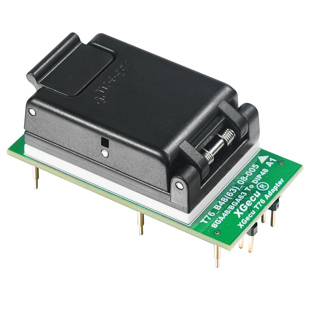 XGECU BGA48 BGA63 TO DIP48 two-in-one adapter/adaptor T76