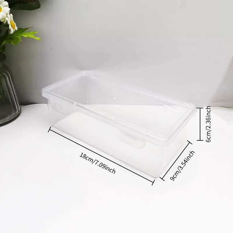 Pencil Box 2 Pcs Clear Mobile Art Fortress Snap-Lock for Pastel by Arcnex