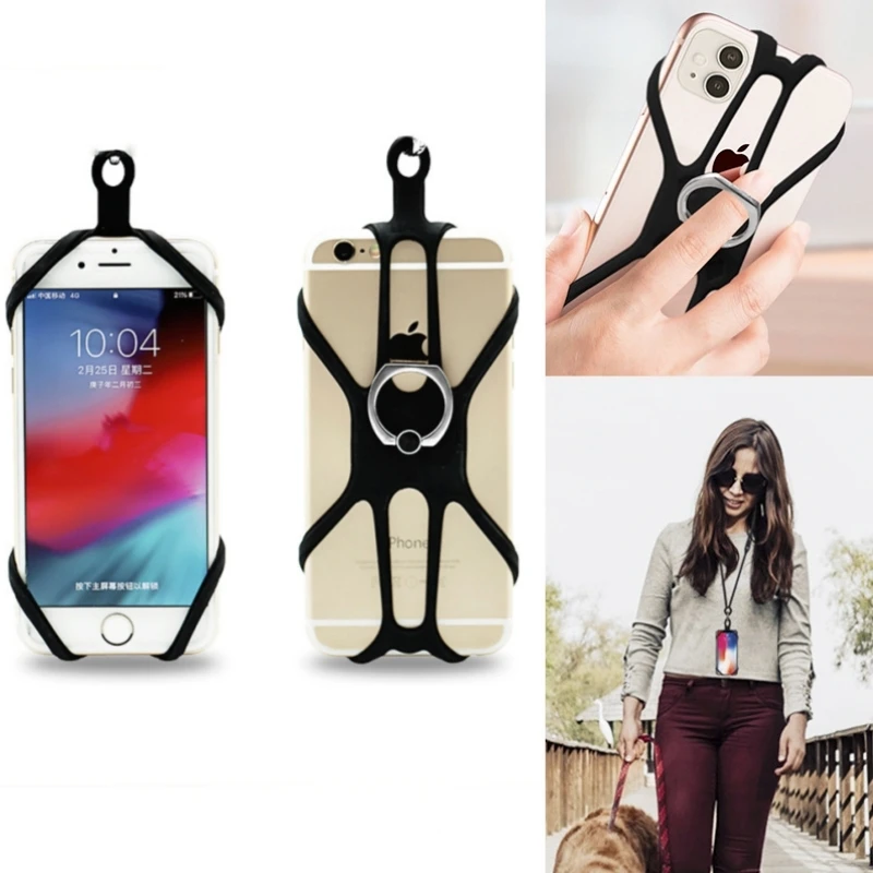 Universal Lanyard For Phone Silicone Sports Phone Strap Mobile