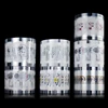 3000 Sheets/roll Milk Tea Cup Sealing Film 90/95 Caliber Juice Sealing Film Paper Plastic Dual-use Disposable Sealing Film 3