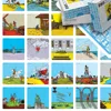 RWS Wide Angle Tarot - Compact Edition 78 Pcs Cards + 2 Specials Frame Cards in Two-piece Rigid Box 7*7cm 3