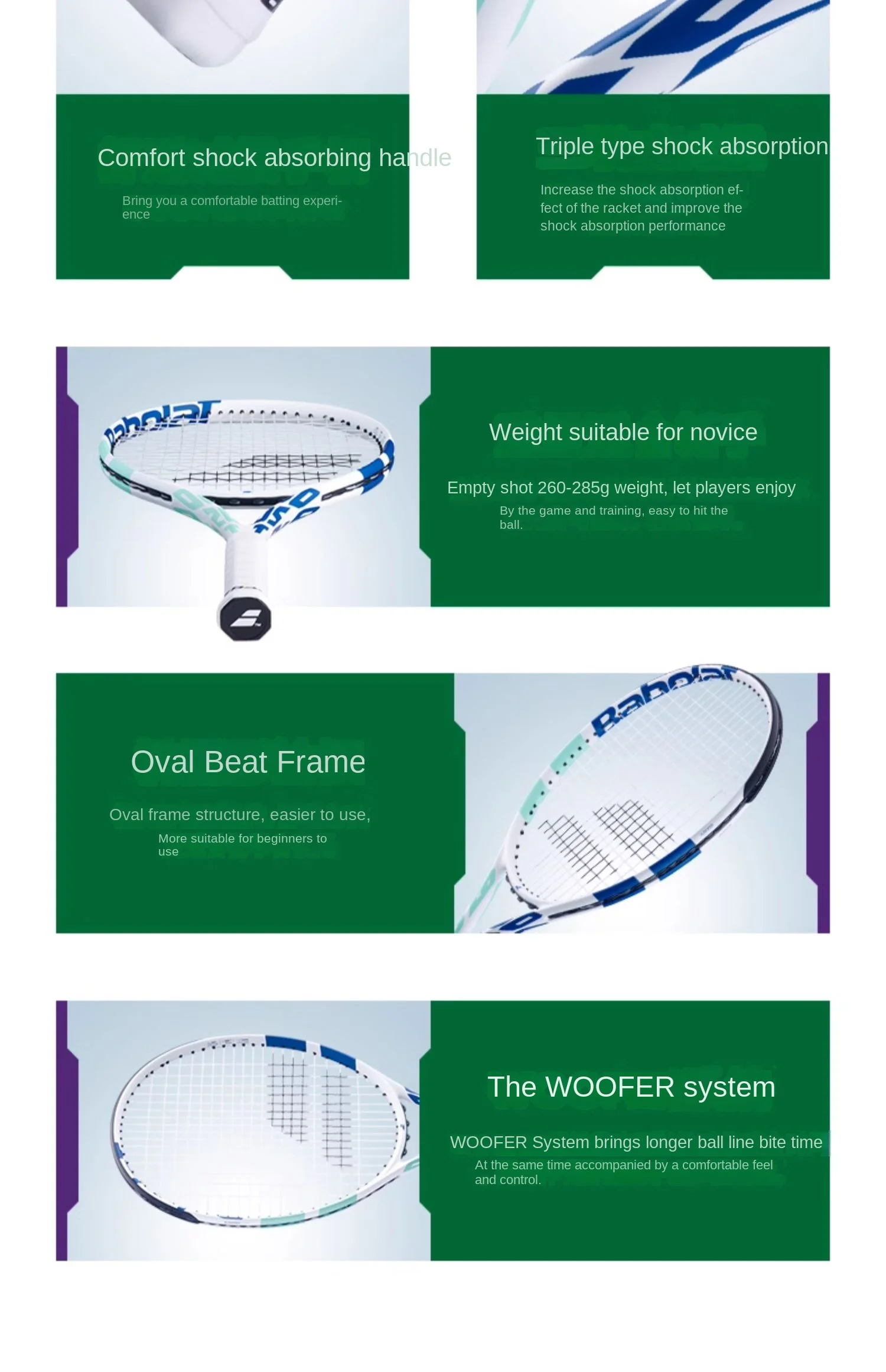 Official Babolat Tennis Racket New Boost RAFA2 Tennis Racquet full-carbon lightweight Student Beginner Advanced Racket