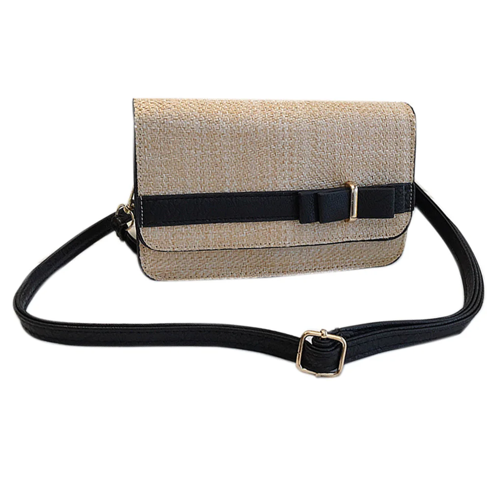 

Сумка через плечо, новая Корейская версия сумок, маленькая квадратная Соломенная Сумочка, модная сумка через плечо с цепочкой