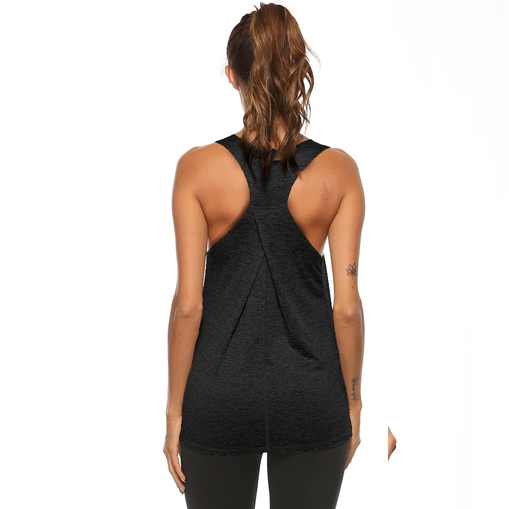 Women Running Shirts Sleeveless Gym Tank Tops Women's Sportswear Quick Dry Breathable Workout Tank Top Fitness Clothes