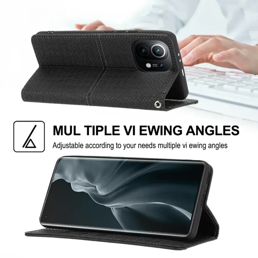 Leather Case For Samsung Galaxy A55 A35 A25 A15 A05S A54 A34 A24 A14 A73 A53 A33 A52S A22 A32 5G M13 M32 Wallet Flip Book Cover phone waterproof case iphone case magnetic wireless charging case phone case magnetic case camera lens protector case magsafe case camera protector case phone protector cover leather phone case card holder bag case