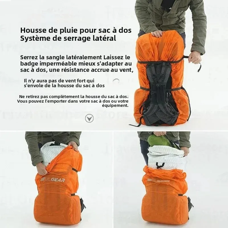 35L/45L) Housse de pluie imperméable pour sac à dos de randonnée en