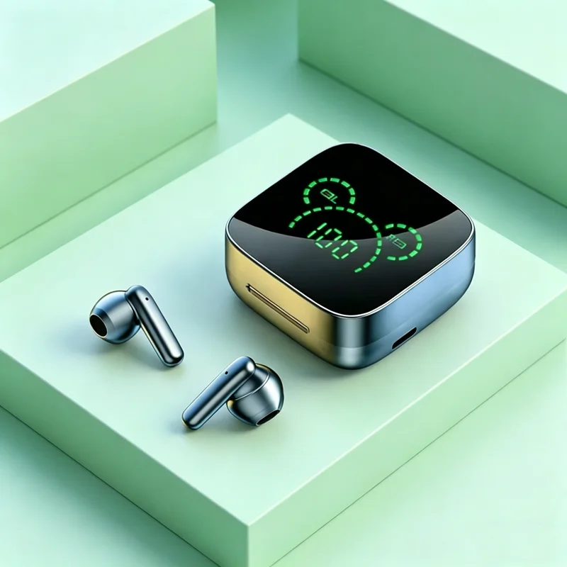 Wireless Bluetooth Earphones 5.3 Stereo Headset With Microphone_voghion.com