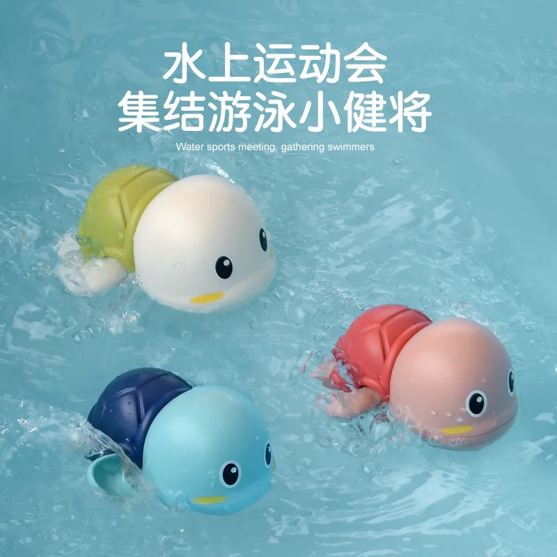 

Summer Bath Toys Cute Swimming Duck Bath Toys Floating Wind Up Toys for Boy Girl New Born Baby Bathtub Toddler Toys 1-3 Years
