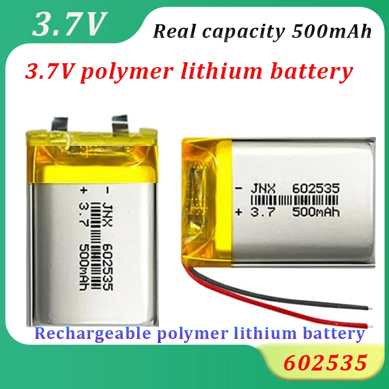 500mAh-3-7V-Polymer-Lithium-Battery-602535-Suitable-for-Beauty ...