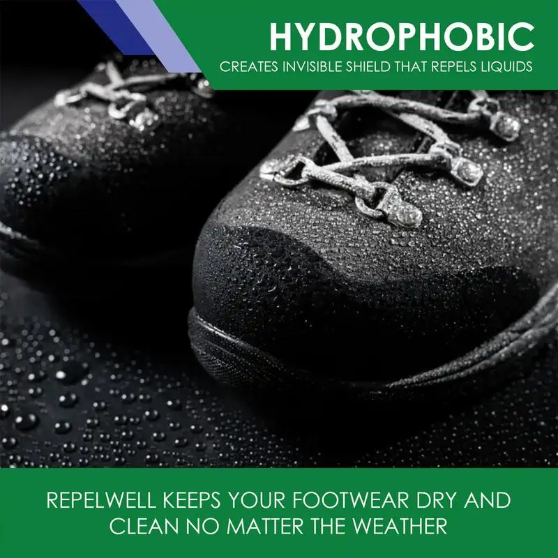 100ml Shoe Waterproof Spray Outdoor Rain And Stain Fabric Protector Boots Long Lasting Protection Liquid For Traveling Climbing