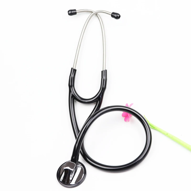 Classic Black Master Cardiology Clinical Single Head Heart Estetoscopio Professional Cute Doctor Nurse ENT Medical Stethoscope