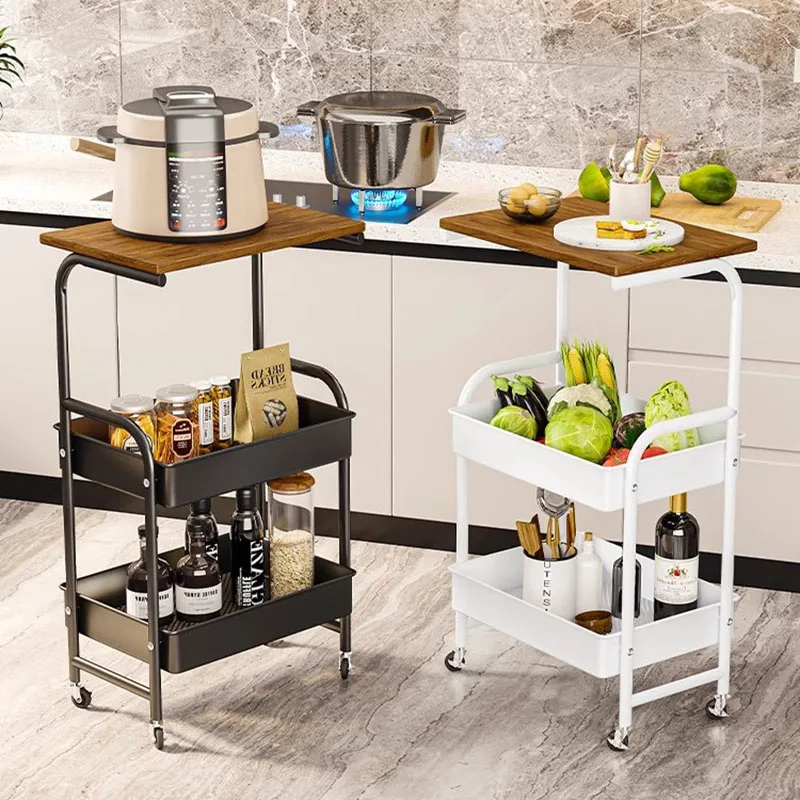 Minimalista Moderno Lsllands Nordic Utility Carrelli Impermeabili Di Lusso Designer Storage Muebles De Cocina Kitchen Low Furniture