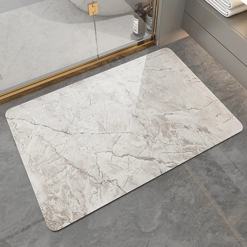 

Soft Diatom Mud Absorbent Pad Bathroom Floor Mat Household Toilet Quick-drying Foot Pad Bathroom Door Carpet