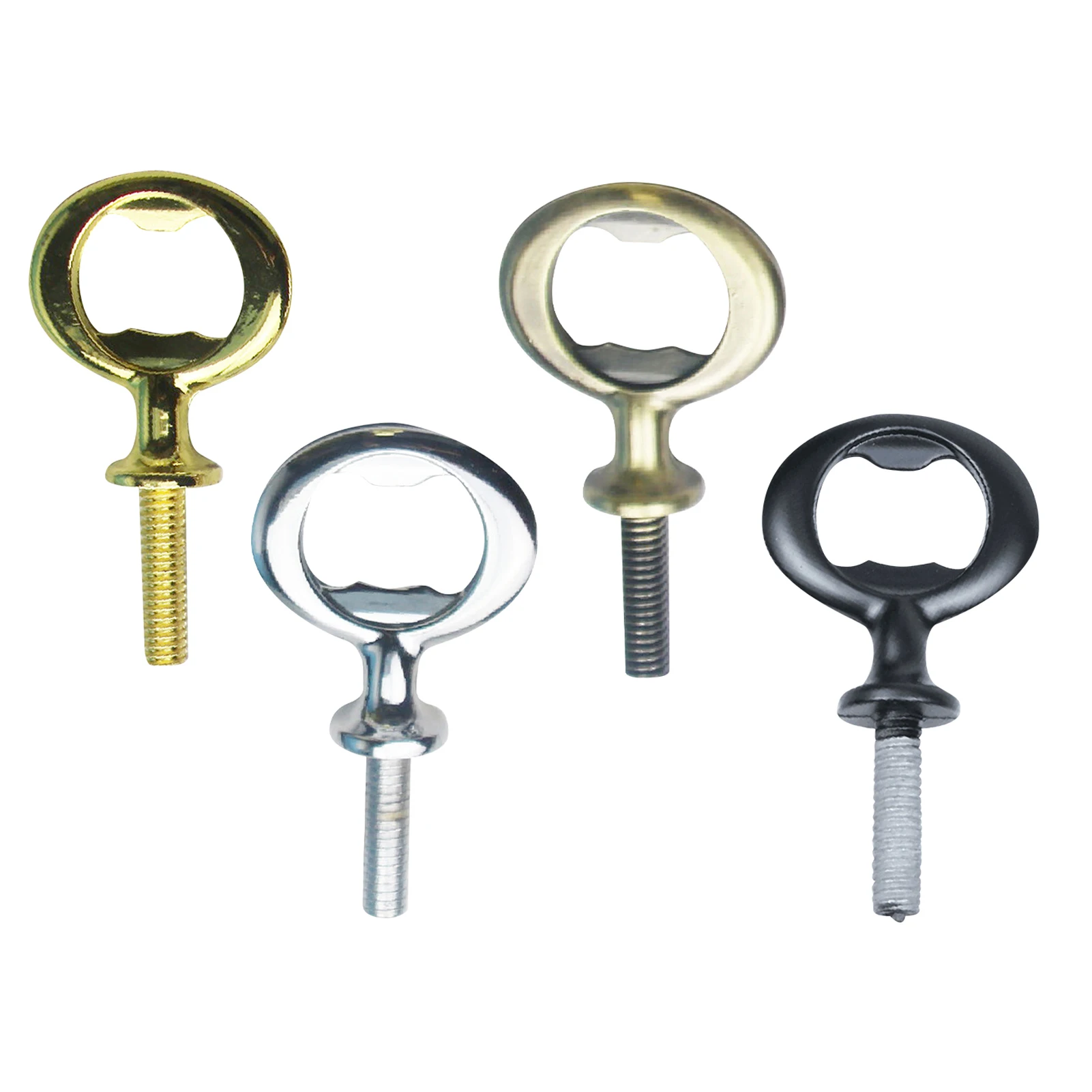 

4pcs Wood Turning Beer Kitchen Hardware Inserts Wedding 7mm Threaded Bartender Bottle Opener DIY Craft Handmade Vintage Wine