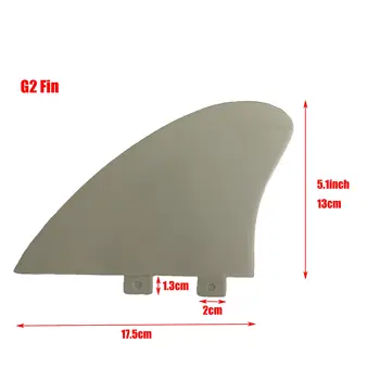 Surf Keel Fin F type for Surf/Long Board Keel Fin Surfing Accessories Water Sports 2