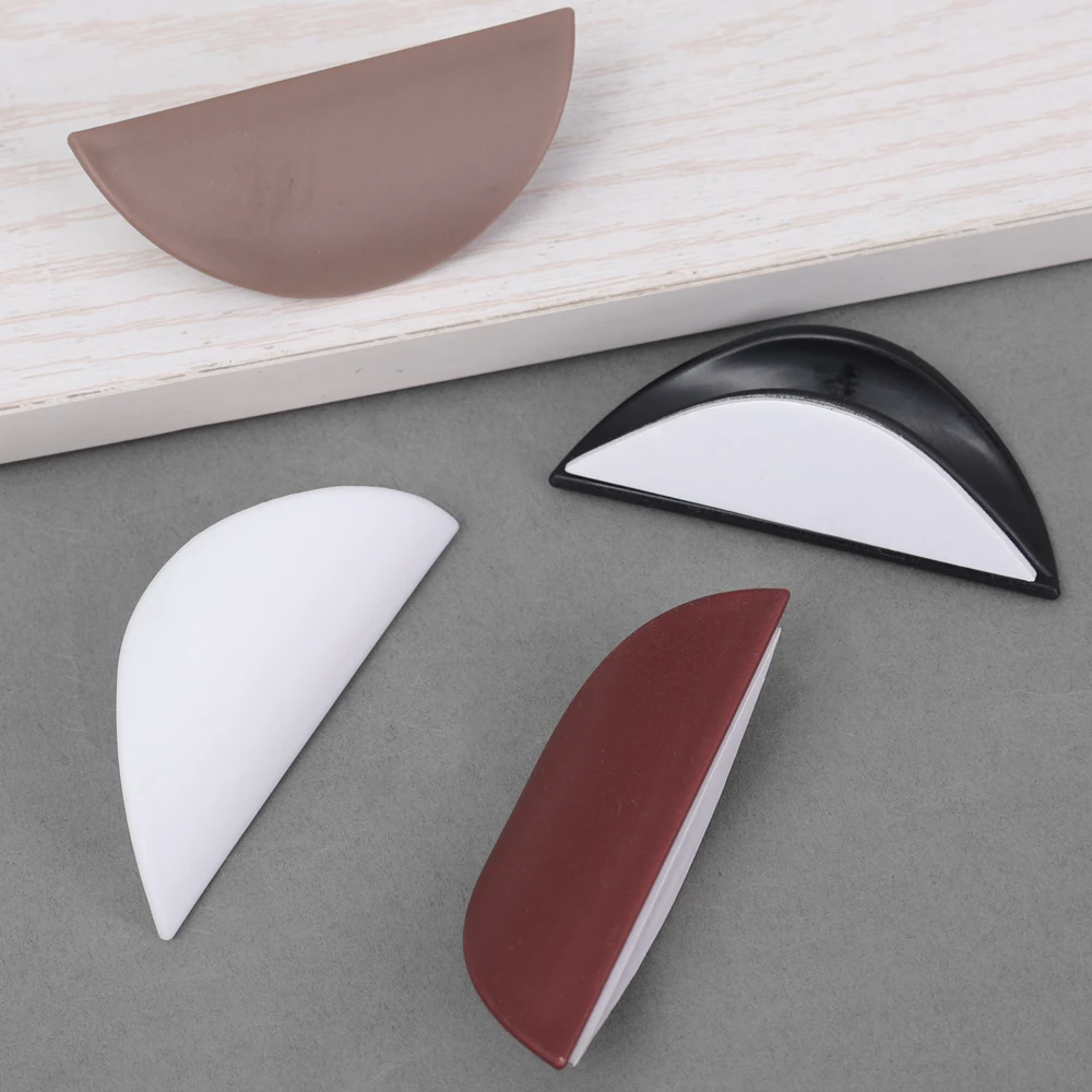 Wardrobe Door Pulls Self Adhered Furniture Drawer Knob Handle Home Bathroom Kitchen Window Long Cabinet Closet Knob furniture handles kitchen door handles ball lever knob