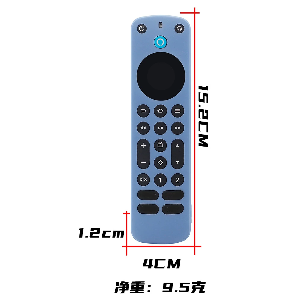 Silicone Remote Control Cover Replacement For Alexa Voice Remote Pro Anti Lost Television Control Case