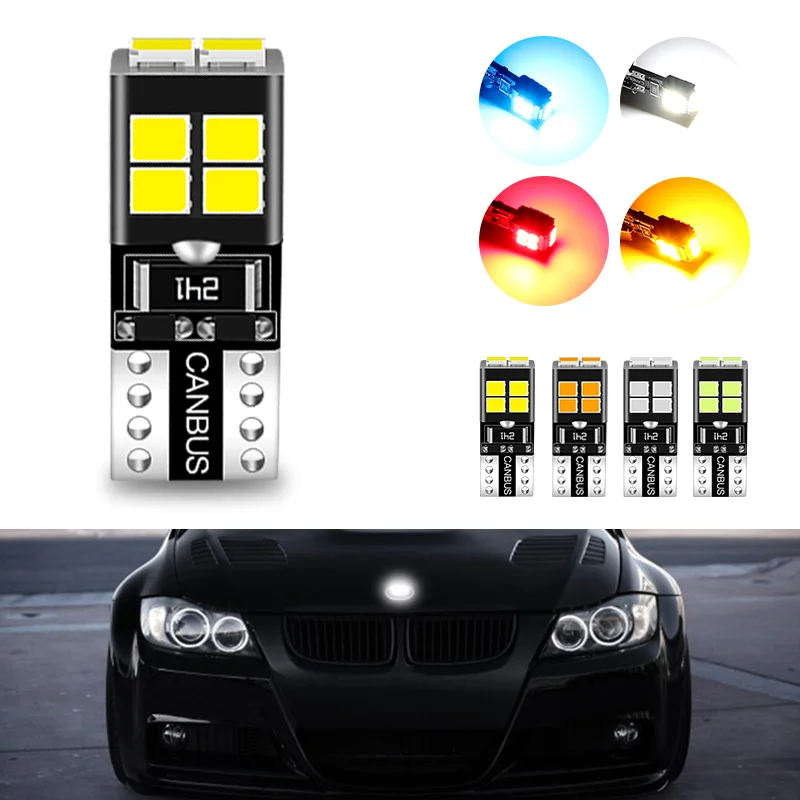 T10 LED Canbus Bulb 2x W5W 168 194 Parking Lights For BMW Audi A6 C5 C6 C7  A3 8P