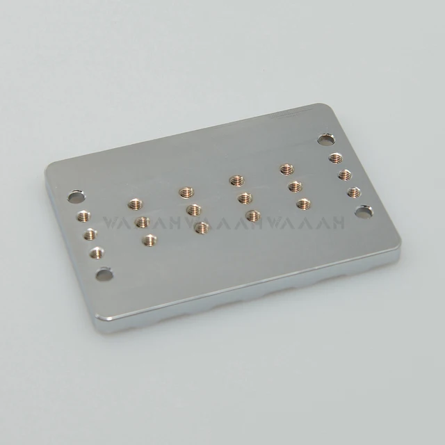 Ponte Chitarra Cromato Tailpiece Tune-o-Matic Per Chitarra Les Paul E SG – Ponte Cromato, Sostituzione Diretta Leovince Tt Piaggio - Foto 6