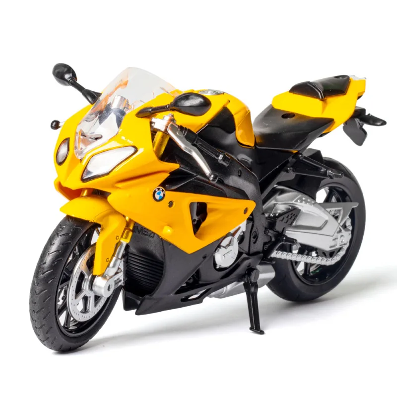 1:12 BMW S1000RR Die Cast Motorcycle Model Toy Vehicle Collection Autobike Shork-Absorber Off Road Autocycle Toys Car 5