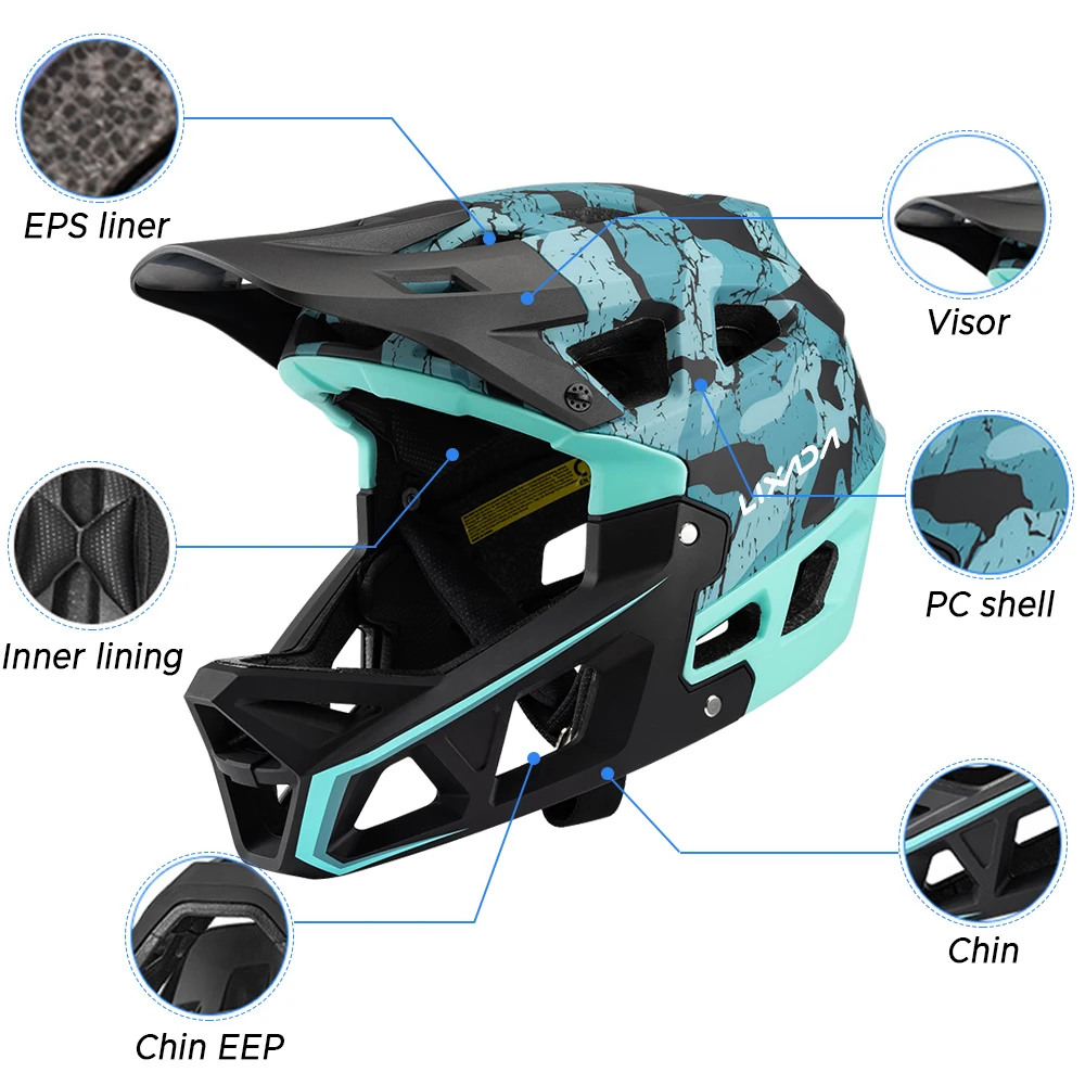 Full Face Adult MTB Helmet 6
