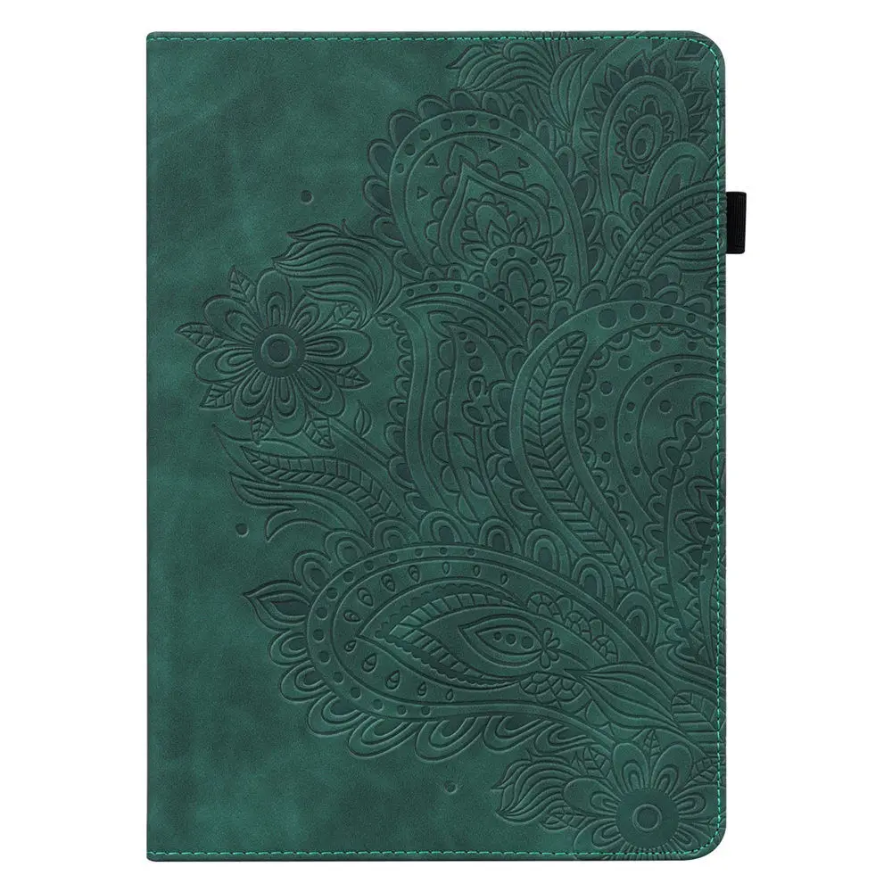 Peafowl Pattern Soft TPU Silicone Tablet Case