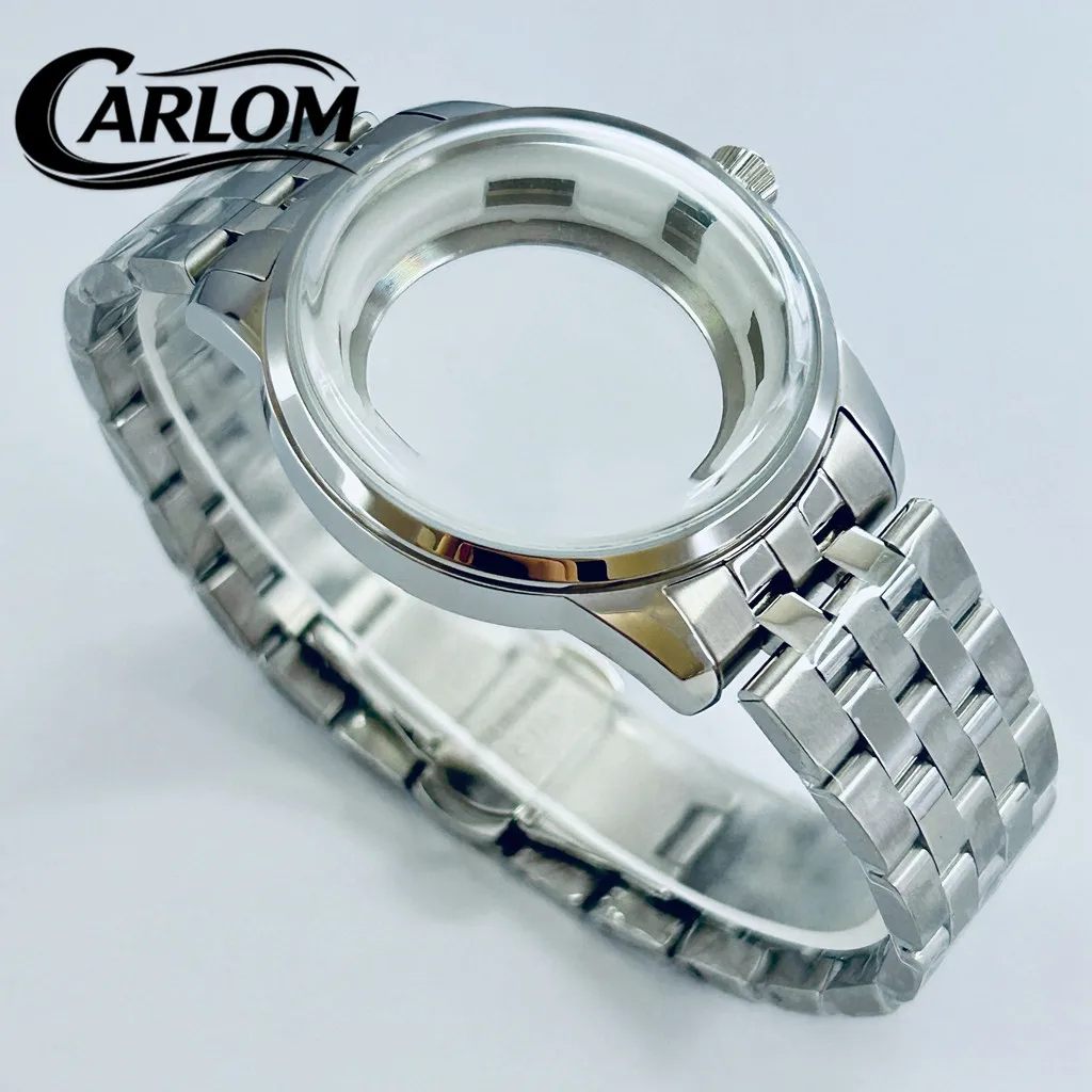 Silver Watch Case with Cocktail Arch Glass