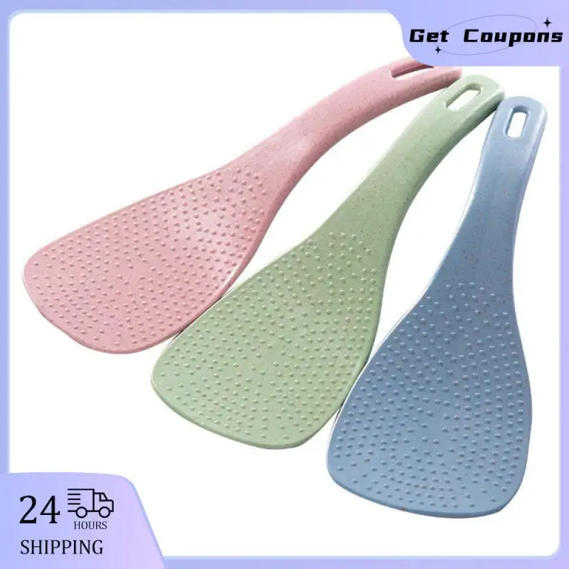 

1/2pc Rice Spoon Paddle Plastic Non Stick White Rice Cooking Scoop Spatularice Spoon Paddle Plastic Non Stick Rice Cooking Scoop