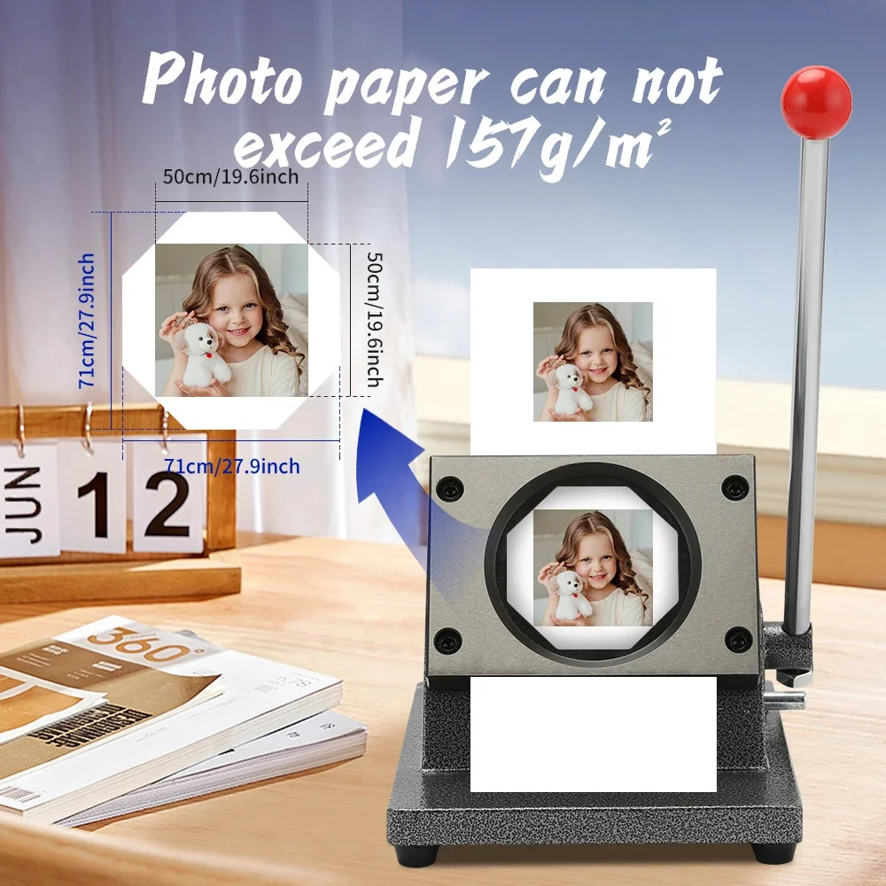 Square Refrigerator Magnetic Sticker Making Machine