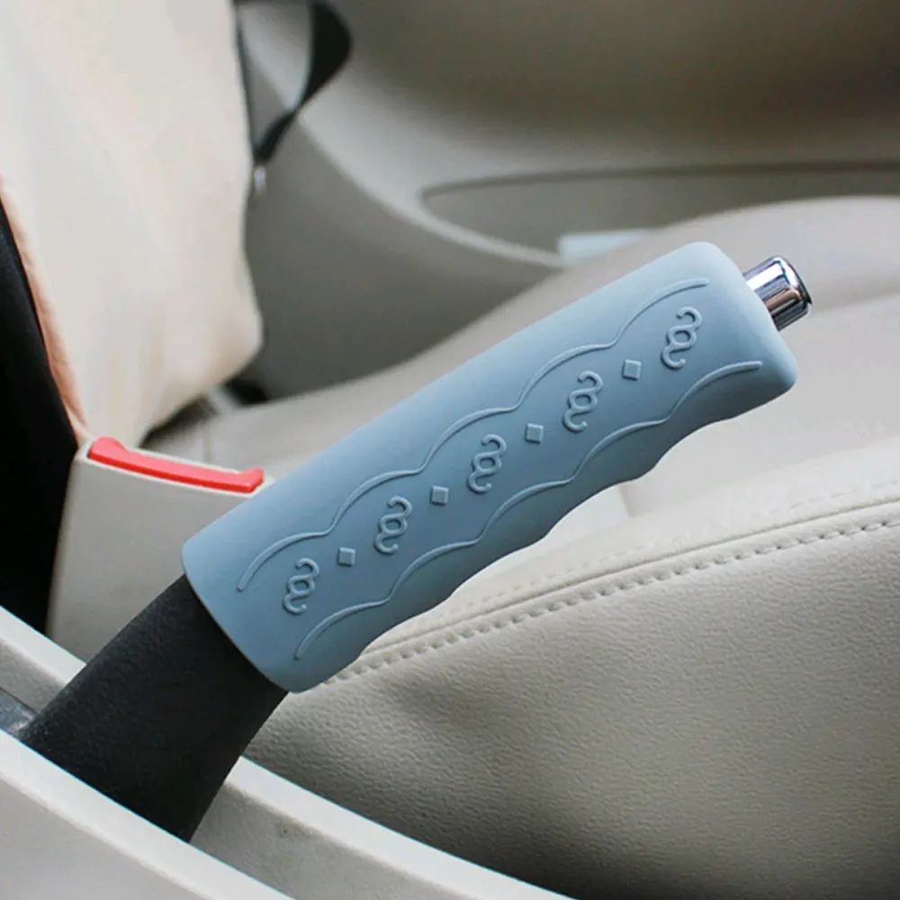 1Pc Car Handbrake Covers Silicone Sleeve Gel Cover Anti-slip Decor Parking HandBrake Sleeve Universal Car Interior Accessories