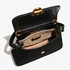 Disney Mickey Retro Diamond Diamond Lattice Bag Female Commuting Shoulder Bag Pure Black Premium Handbag 3