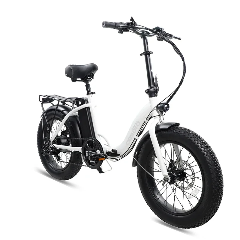 

USA Warehouse Powerful 20 inch Fat Tire Folding E bike electric bicycle 48V 500W 750W Foldable Ebike Electric Bike For Adults