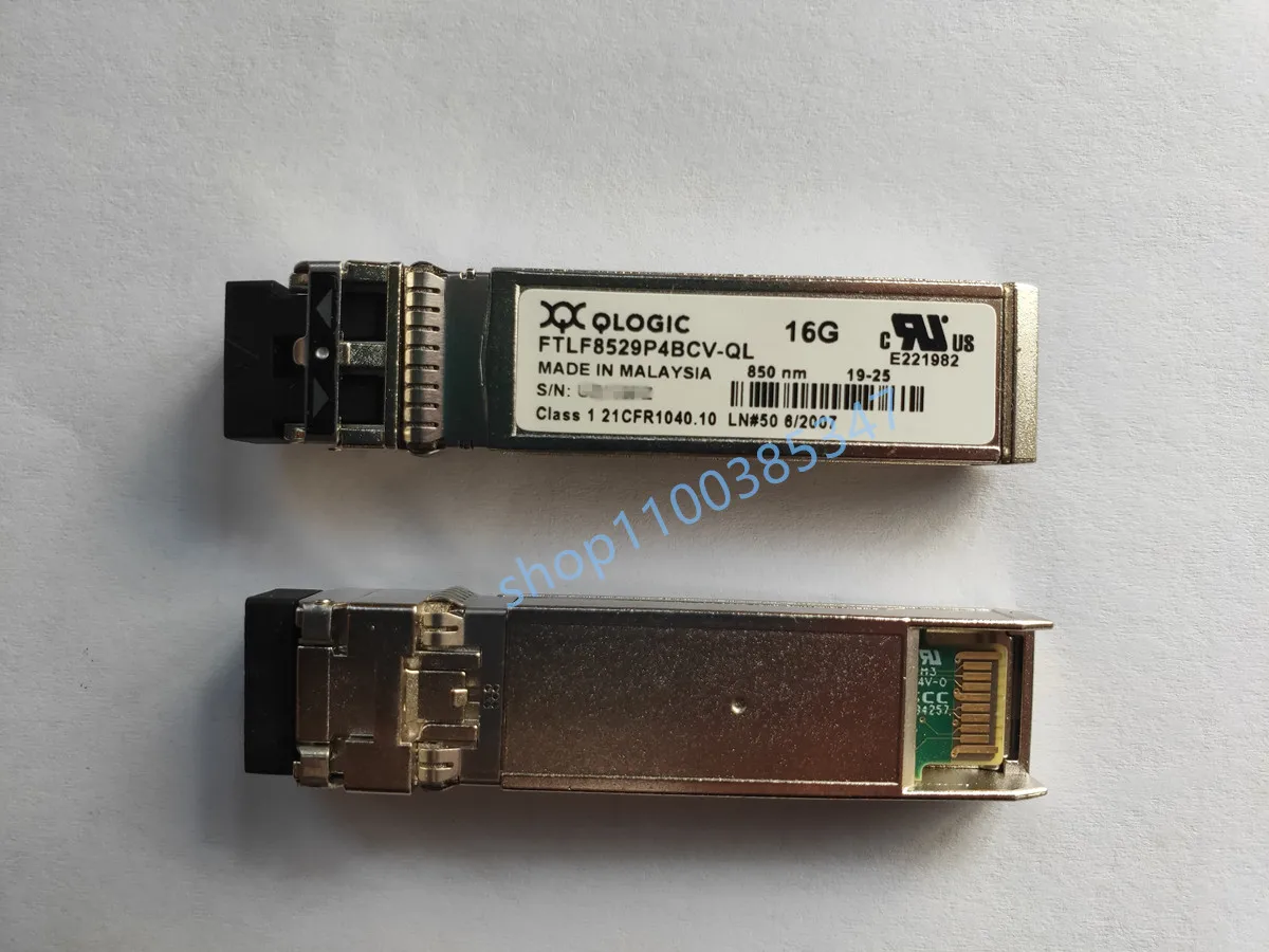 Qlogic SFP 16GB Multimode/FTLF8529P4BCV-QL/850nm SFP 16g optical fiber/qle2670 qle2672 qle2690 qle2692/Qlogic16G port hba module