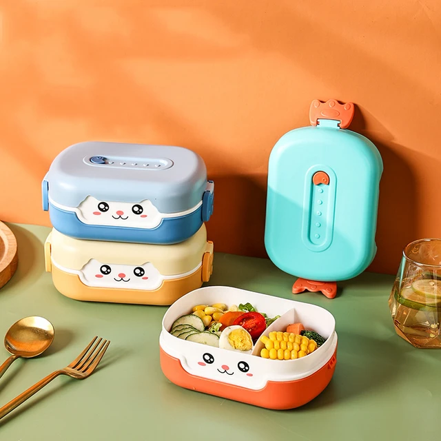 Kawaii Cute Bento Lunch Box for Kids Girls Children School Portable Mini  Snack Sandwich Food Container Boxes