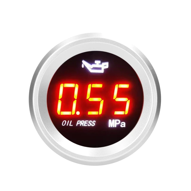 Automobil Benzin Manometer Öl Manometer Kraftstoff Manometer Meter für  Fahrzeug Auto Lkw - AliExpress