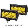 2pcs 120W yellow