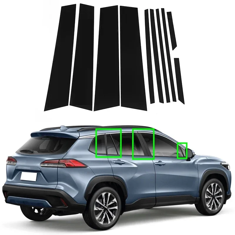 Copripedali In Alluminio E Gomma Per Toyota Corolla Cross XG10 2021-2023 Ibride, Pedali Acceleratore E Freno, Antiscivolo, Accessori Auto - 3
