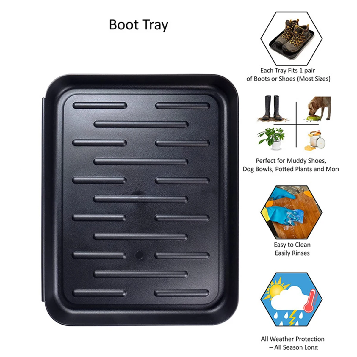 New Thickened Shoe Box Insole Dog Food Pad Garden Tool Tray Indoor And Outdoor Multifunctional Protective Flooring 2
