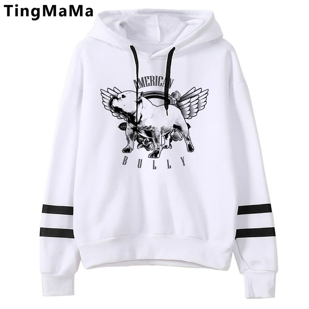 

american bully hoodies men streetwear Kawaii y2k aesthetic long sleeve top sweatshirts men japanese tracksuit