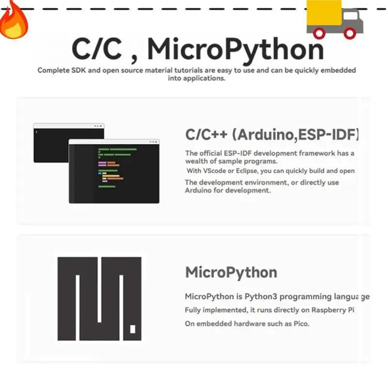 ESP32-C3-Zero Development Board Wifi Bluetooth Module RISC-V 32-Bit Single-Core Processor ESP32-C3FN4 Type-C