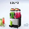 Snow Melting Machine Commercial Cold Drink Refrigeration Equipment 24L Large Capacity Automatic Freeze Slush Maker 5