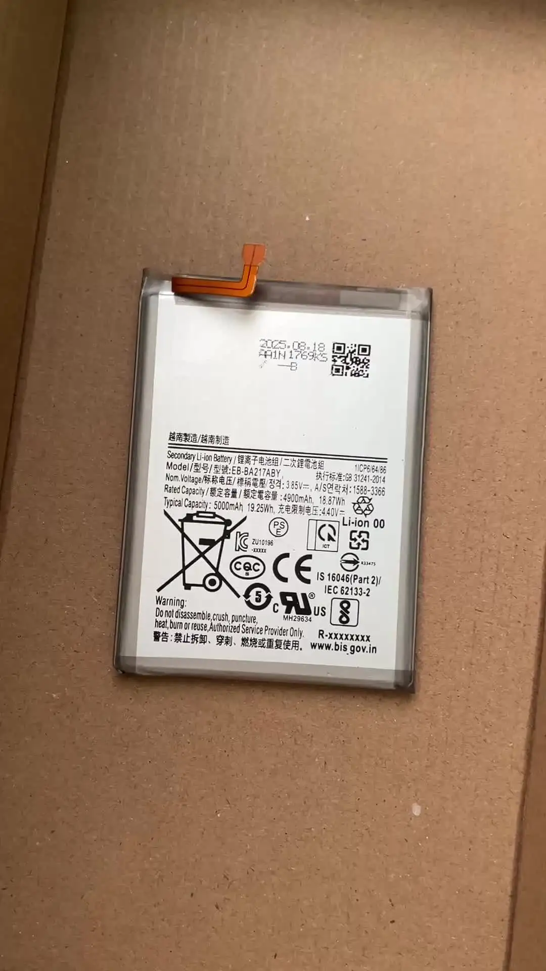 BATTERIA PER SAMSUNG SM-A217F SM-A217F/DS SM-A217F/DSN EUR 20,85