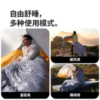 Naturehike גרסת דאק דאון CW400 דאק דאון שקית שינה חמה עם מעטפה 5