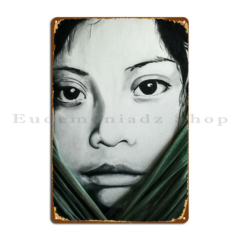 

Металлический дизайнерский классический оловянный плакат Maisa в стиле ретро