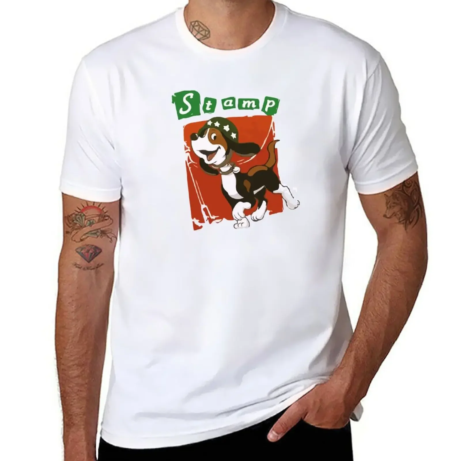 

Stamp Avalanche T-Shirt boys whites quick-drying mens t shirts casual stylish