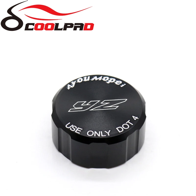 Tapa De Depósito De Líquido De Frenos Trasera CNC Con Logo YZZ Para YAMAHA YZ80 YZ85 YZ125 YZ250