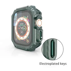 Carbon Fibre Rubber Protective Bumper Frame - 49mm  Ultra (Green - Green)
