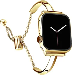 Women's T - Shaped Thin Metal Strap - 20mm (Gold)