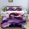 3D Nezuko Kamado Bedding Set Anime Demon Slayer Duvet Cover Comforter Bed Single Twin Full Queen Size  Youth Kids Girl Boys Gift 3