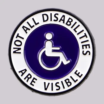 Disability Awareness Pin Mental Health Brooch 1